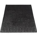 Rubberen ringmat, 1500 x 1000 mm, zwart