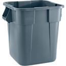 Rubbermaid Abfallbehälter Brute, eckig, L 550 x B 550 x H 572 mm, 105 l, Kunststoff, grau