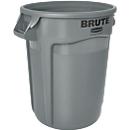 Rubbermaid Brute-afvalbak, rond, Ø 495 x H 580 mm, 75 l, kunststof, grijs