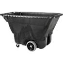 Rubbermaid Kippmulde Tilt Truck, manuell kippbar, 0,4 m³ (380 l), Traglast 205 kg, B 1457 x T 682 x H 860 mm, Strukturschaum, schwarz