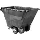 Rubbermaid Kippmulde Tilt Truck, manuell kippbar, 0,8 m³ (760 l), Traglast 567 kg, B 1797 x T 850 x H 1073 mm, Strukturschaum, schwarz