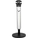 Rubbermaid Smoker Stand Infinity, metal completo, com 4,9 L de balde interno, para uso ao ar livre