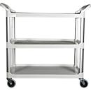 Rubbermaid X-TRA™ Mehrzweckwagen, offene Ausführung, bis 135 kg, weiß