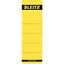 Rückenschild LEITZ®, Rückenbreite 80 mm, selbstklebend, 10 Stück, gelb