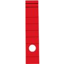 Rückenschild, Rückenbreite 60 mm, selbstklebend, 10 Stück, rot