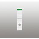 Rugetiket, rugbreedte 60 mm, zelfklevend, 10 stuks, wit