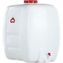 Ruimtebesparende tank 500 l, ovaal