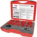 RUKO 12-delige gatenzaagset, HSS bimetaal, Ø 22-68 mm, zaagdiepte 38 mm, voor sanitaire toepassingen