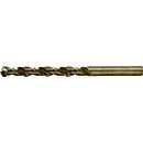 RUKO Foret hélicoïdal DIN 338 INOX, √ò 4,6 mm, HSS-Co5 or, profil rectifié, angle de pointe 130¬∞, L 80 mm, 10 pièces