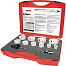 RUKO Lochsägensatz 12-tlg., Ø 22-68 mm, HSSE-Co8-Bi-Metall, Schnitttiefe 38 mm, für Sanitäranwendungen