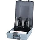 RUKO plaatschroefboorset HSS, 3-14/5-20/16-30,5 mm, 4-delig, incl. snijpasta, ABS kunststof koffer