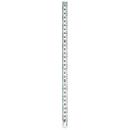 RUMOLD Lineal 323703, 30 cm Edelstahl silber, 0,5 mm-Teilung, mm-Facette beidseitig, Aufhängeloch