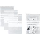 S&Z Druckverschlussbeutel, Polypropylen, 160 × 220 mm, 50 µm, 50% Regeneratanteil, 3 Beschriftungsfelder, transparent, 1000 Stk.