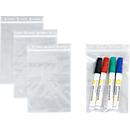 S&amp;Z-drukzakken, polypropyleen, 120 × 170 mm, 50 µm, 50% geregenereerd, zonder opdruk, transparant, 1000 st.