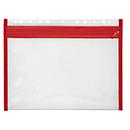 Sac à fermeture éclair Velobag Veloflex XS, format A4, rouge
