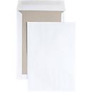 Sac d’expédition, B4, cartonnettes et fermeture adhésive, sans fenêtre, blanc, 125 p.
