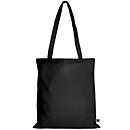 Sac de transport TEXXILLA CLASSIC, 2 anses longues, OEKO-TEX® STANDARD 100, L 380 x l 420 mm, coton équitable, noir