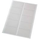 Sac transparent, autocollant, Cartes de visite, 100 p.
