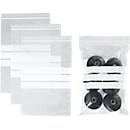 Sachets à fermeture à pression - polypropylène - 50% de matières régénérées - 200 × 300 mm - 50 µm - transparent - avec 3 zones inscriptibles - 1000 pièces par paquet
