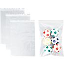 Sachets à fermeture à pression - polypropylène - 50% de matières régénérées - 250 × 350 mm - 50 µm - transparent - sans zone inscriptible - 1000 pièces par paquet