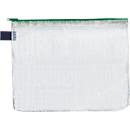 Sachets de collecte à fermeture éclair, pour format DIN B4, L 415 x H 320 mm, vert, 10 pièces