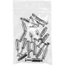 Sachets transparents à fermeture zip