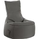 Saco de asiento swing scuba®, 100% poliéster, lavable, An 650 x P 900 x Al 950 mm, antracita