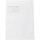 Sacs d'expédition, C4, avec fermeture adhésive, avec fenêtre, ultra blanc, papier recyclé, 250 p.