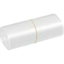 Sacs poubelle Deiss, 20 litres, HDPE avec 10-20 % de matière régénérée, L 450 x H 540 mm, transparent, 2000 pièces
