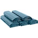 Sacs poubelle Premium Deiss, pour 120 L, indéchirable, LDPE recyclé, 100 p., bleu