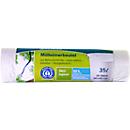 Sacs poubelle Secolan®, polyéthylène recyclé, 35 L, blanc, 20 p.