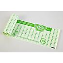 Sacs poubelles pour déchets organiques DEISS, plastique ecovio, compostable, étanche, 10 p. de 30 L