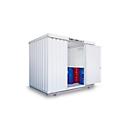 SAFE contentor de armazenamento de materiais perigosos Tanque STI 1000, isolado, 3005 x 2170 mm