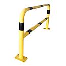 Safety Barrier, to be fixed with dowels, L 2000 mm, yellow/black