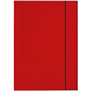 Sammelmappe LongLife, DIN A4, 180 Blatt Fassungsvermögen, rot