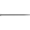 SapiSelco Colliers de serrage SEL.FIT, L 140 x l 3,5 mm, polyamide 6.6 noir, charge de traction 150N, Ø faisceau 36 mm, 100 pièces