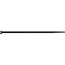 SapiSelco Colliers de serrage SEL.FIT, L 280 mm x l 3,5 mm, polyamide 6.6 noir, crantage intérieur, charge de traction 150N, 100 pièces