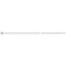 SapiSelco Colliers de serrage SEL.FIT, L 380 mm, B 4,5 mm, PA 6.6 naturel, charge de traction 220N, Ø du faisceau 110 mm, auto-extinguible UL94 V2