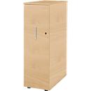 Schäfer Shop Caisson haut Genius TETRIS WOOD, 3 tiroirs + 1 tiroir à ustensiles, L 424 x P 803 x H 1296 mm, érable