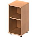 Schäfer Shop Étagère Genius TETRIS WOOD, 2 HC, hauteur avec patins, L 400 mm, finition hêtre