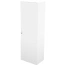 Schäfer Shop Genius armario de doble puerta TETRIS WALL, 5 alturas de archivo, bisagra de puerta a la derecha, ancho 600 x fondo 440 x alto 1880 mm, blanco