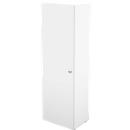 Schäfer Shop Genius armario de doble puerta TETRIS WALL, 5 alturas de archivo, bisagra de puerta a la izquierda, ancho 600 x fondo 440 x alto 1880 mm, blanco