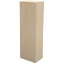Schäfer Shop Genius Armoire à porte battante TETRIS WALL, 5 HC, l. 600 x P 440 x H 1880 mm, charnière de porte côté droit, érable
