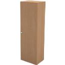 Schäfer Shop Genius Armoire à porte battante TETRIS WALL, 5 HC, l. 600 x P 440 x H 1880 mm, charnière de porte côté droit, hêtre
