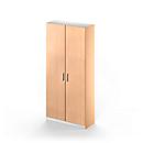 Schäfer Shop Genius Armoire à portes battantes TETRIS SOLID, 5 HC, l. 1000 mm, avec panneaux latéraux 