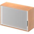 Schäfer Shop Genius Armoire à rideau d'extension TETRIS WOOD, 2 HC, l. 1200, coloris hêtre