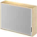 Schäfer Shop Genius Armoire à rideau d'extension TETRIS WOOD, 3 HC, l. 1600, coloris érable