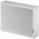 Schäfer Shop Genius Armoire à rideau d'extension TETRIS WOOD, 3 HC, l. 1600, gris clair
