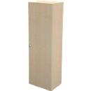 Schäfer Shop Genius Armoire-vestiaire TETRIS WALL, 1 étagère, charnière de porte côté droit, l. 600 x P 440 x H 1880 mm, coloris érable