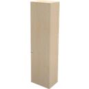 Schäfer Shop Genius Armoire-vestiaire TETRIS WALL, 2 étagères, charnière de porte côté droit, l. 600 x P 440 x H 2250 mm, coloris érable